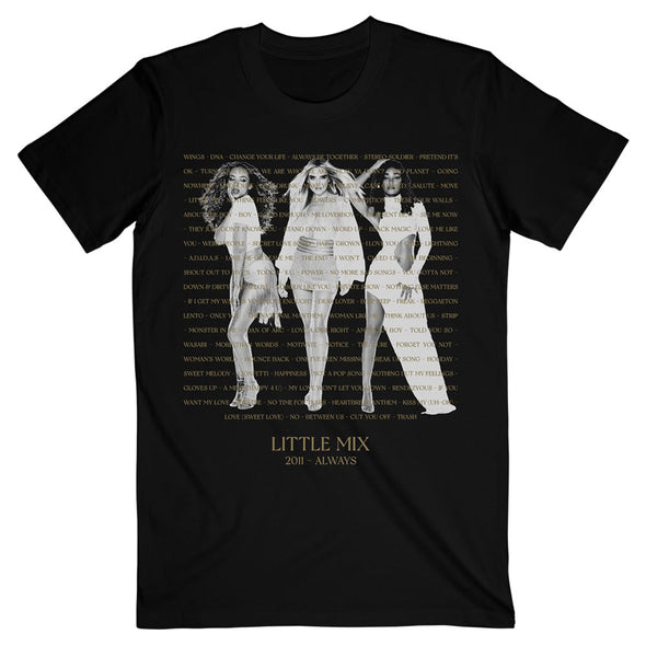 Little Mix Always Black Tee